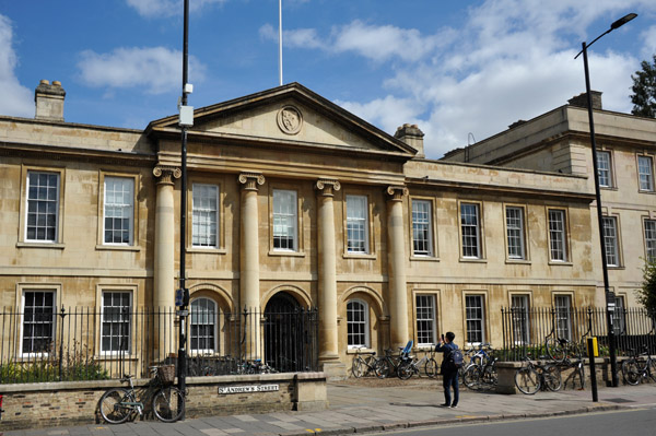 Emmanuel College, founded in 1584, Cambridge University