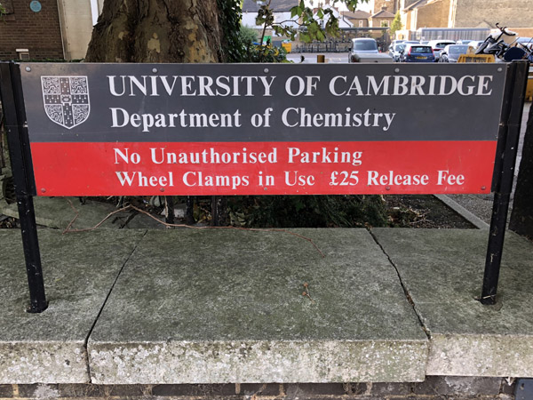 Cambridge University Department of Chemistry