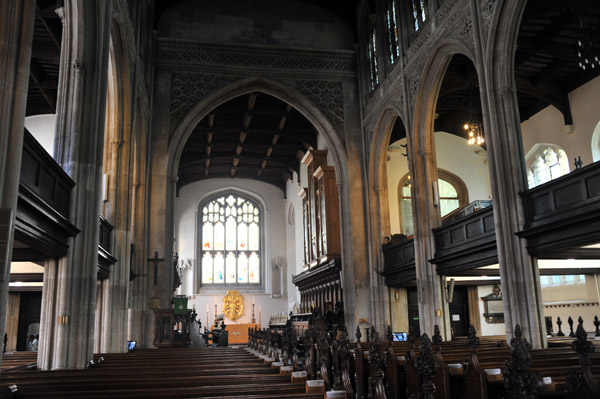Interior of Great St. Marys Church
