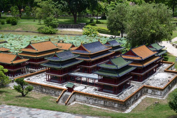 Fang Hu Sheng Jing - Winderful Scene in a Square Pot, Yuanmingyuan Palace