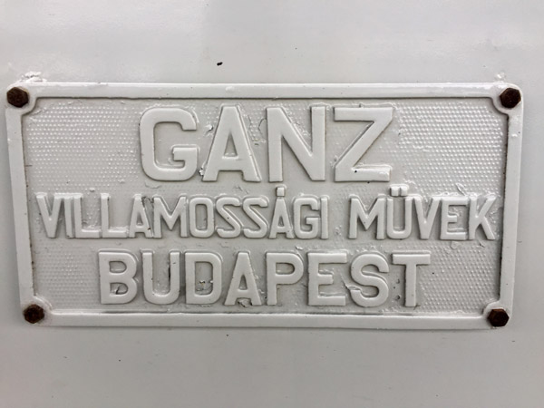 Ganz Villamossgi Mvek Budapest - Ganz Electrical Works