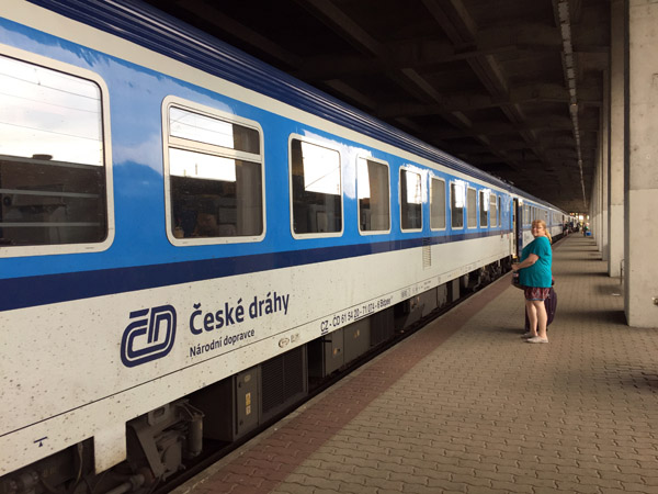 ČD - Česk drhy - Czech Railways, Budapest - Nyugati 