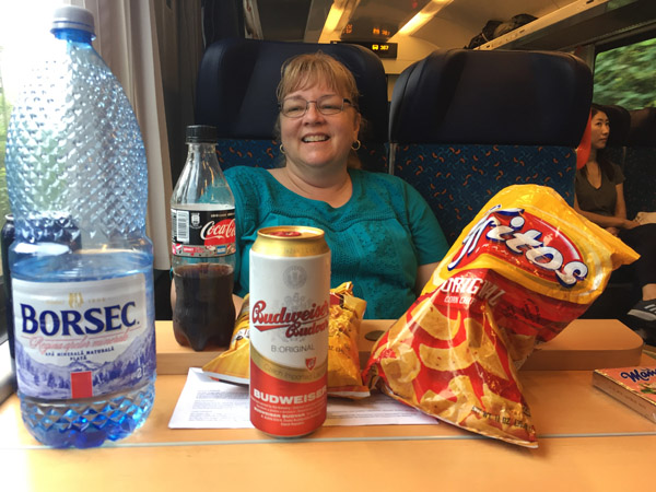 Czech train from Budapest to Bratislava (and on to Prague)