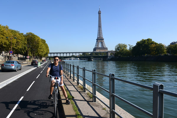 Cycle Paris to Versailles