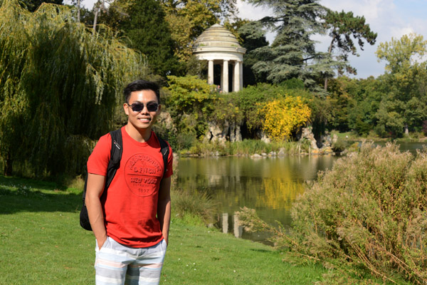 Max chose the destination, the Temple of Love in the Bois de Vincennes