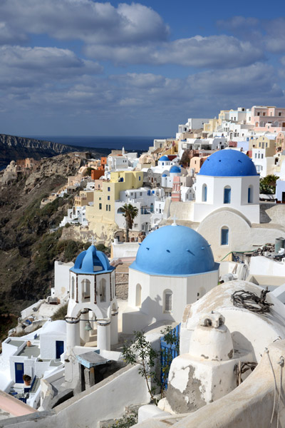 Blue domes of Oía