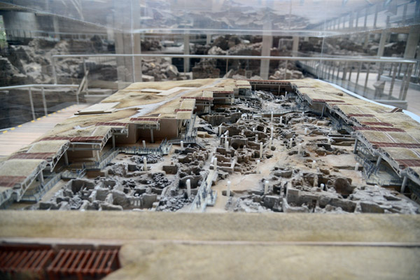 Model of the Archaeological Site of Akrotiri