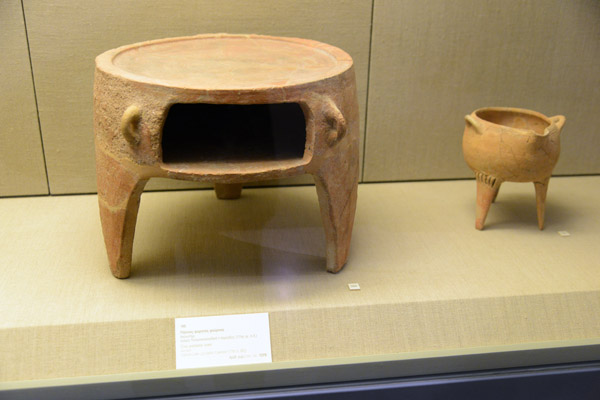 Portable clay oven, Late Cycladic Period, 17th C. BC