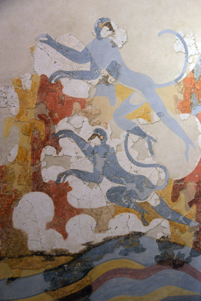 Monkey Fresco, Akrotiri