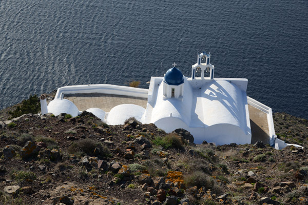 Virgin Mary Theoskepasti Holy Orthodox Church, Santorini