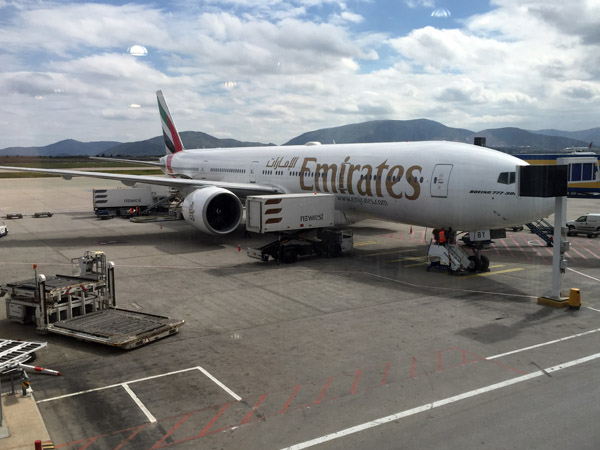 Emirates B777 (A6-EBY) at ATH