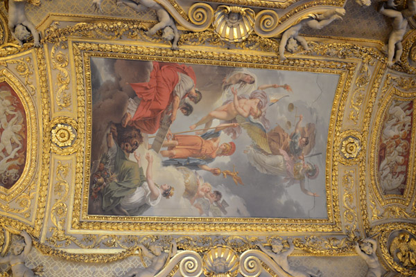 Louvre Ceiling Fresco - Codex Justiniani