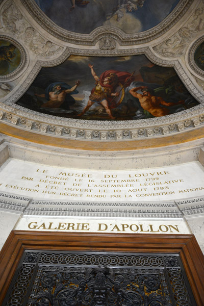 Rotunda of Apollo - Galerie D'Apollon Entrance