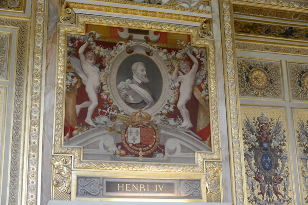 Henri IV, Galerie D'Apollon