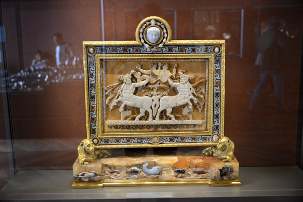 Decorative Arts - Plaque with Ivory Centaurs
