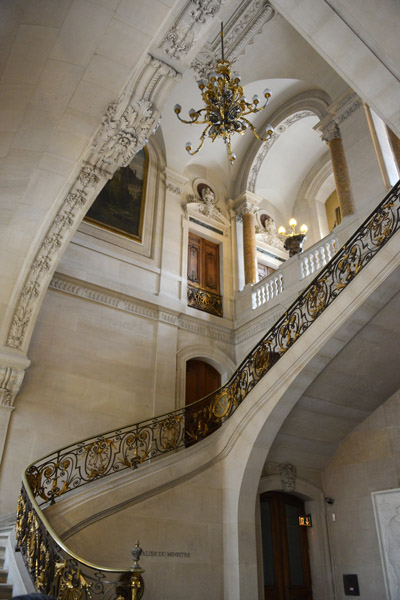Staircase in the Louvre