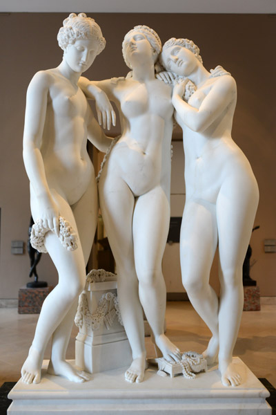 The Three Graces, James Pradier, 1831