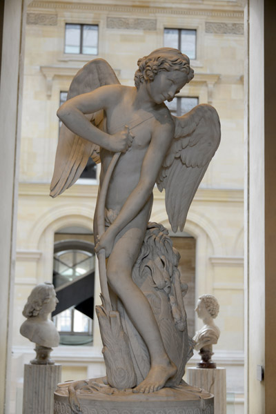 Cupid Cutting his Bow from the Club of Hercules, Edme Bouchardon, 1750