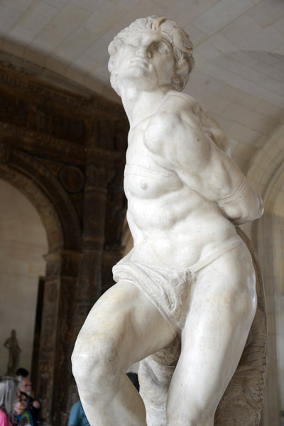Rebellious Slave, Michelangelo, 1513-1515