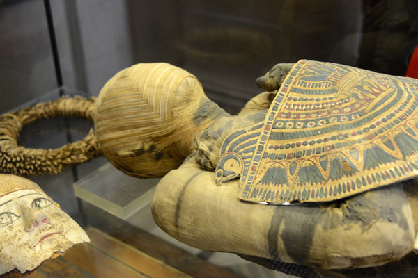 Mummy of a man who lived during the Ptolemaic Period, 3rd-2nd C. BC