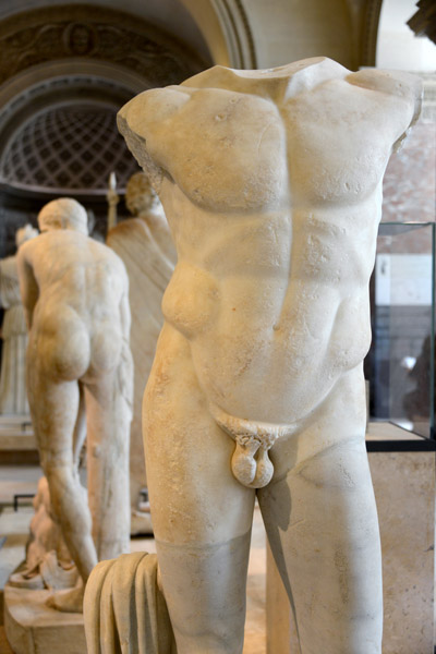 Headless torso of an ancient male nude