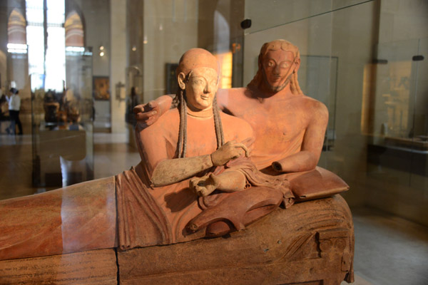 Spouse's Sarcophagus, ca 520-510 BC
