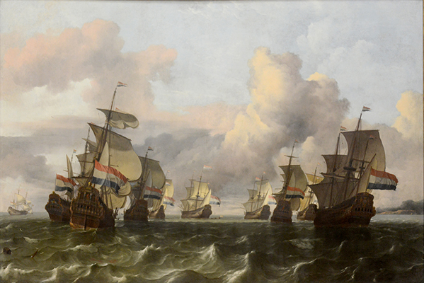 Dutch Fleet, Ludolf Bakhuisen (1631-1708)
