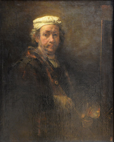 Self-Portrait, Rembrandt