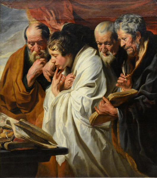 The Four Evangelists, Jakob Jordaens (1593-1678)