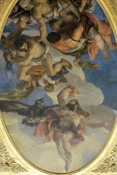 Jupiter Punishes the Vices, Peolo Veronese, 1556