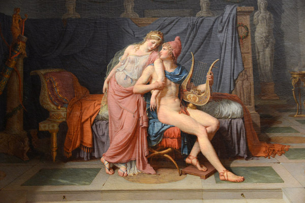 The Love of Paris and Helen, 1788, Louis David