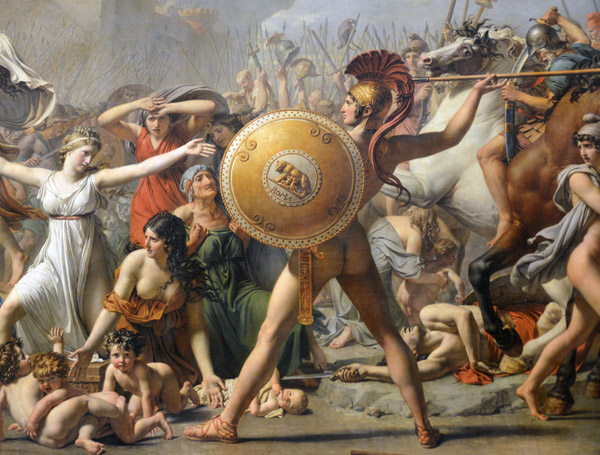 Romulus - the Sabines, 1799, Louis David (1748-1825)