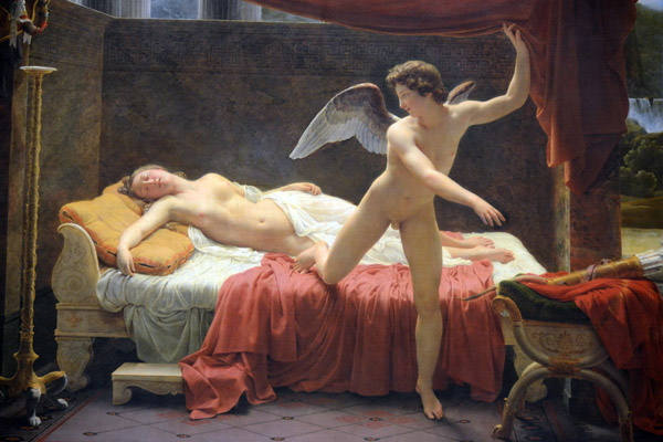 Eros and Psyche, Franois-douard Picot, 1817