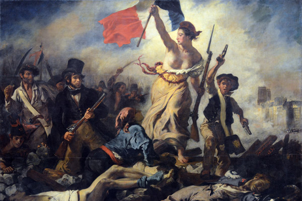 Liberty Guiding the People, 1831, Eugne Delacroix (1798-1863)