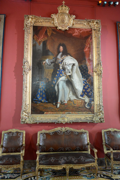 Louis XIV (Le Roi Soleil-1638-1715), 1701, Hyacinthe Rigaud (1659-1743)