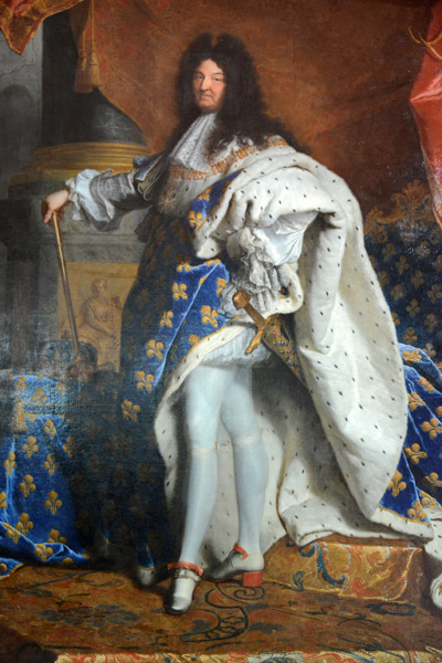Louis XIV (Le Roi Soleil-1638-1715), 1701, Hyacinthe Rigaud (1659-1743)