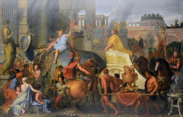 Alexander in Babylon, 1665, Charles LeBrun