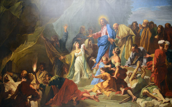 The Resurrection of Lazarus, 1706, Jean Jouvenet