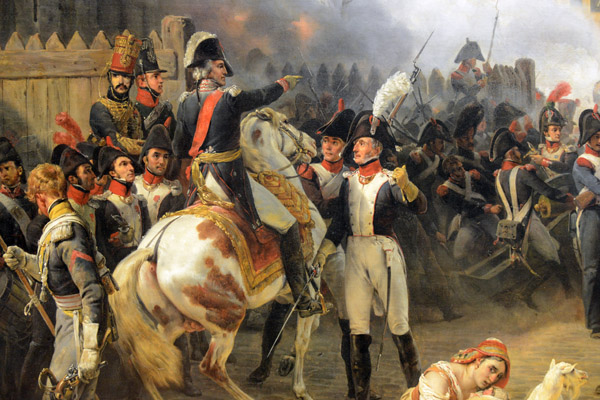 Click Gate: the Defence of Paris (30 March 1814), Horace Vernet, 1820