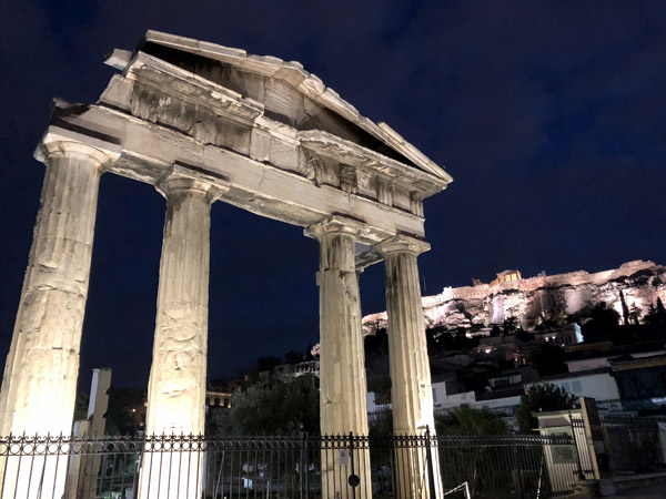 Gate of Athena Archegetis, Roman Forum, Athens