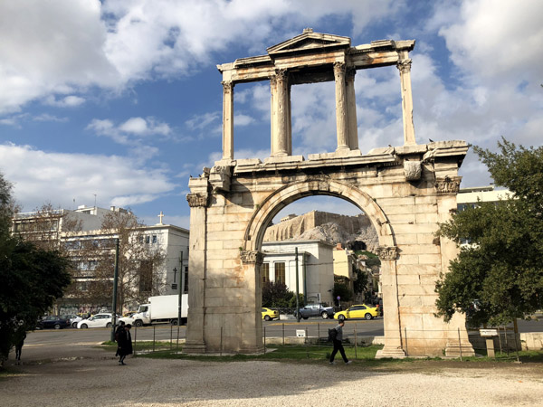 Gate of Hadrian, Athens