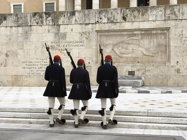 Monument of the Unknown Soldier, Athens