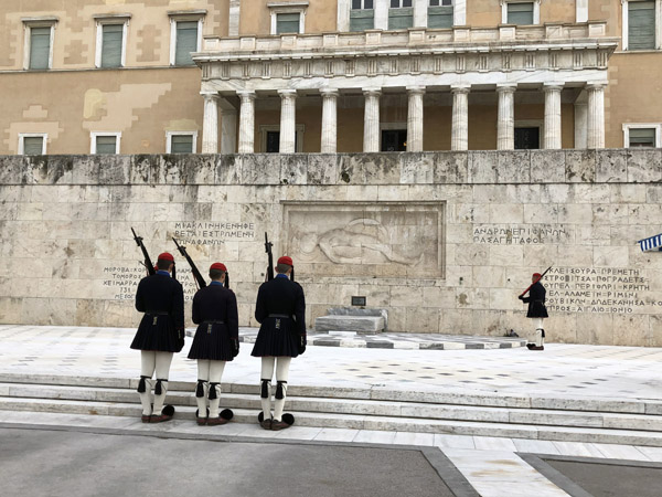 Monument of the Unknown Soldier, Athens