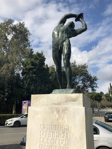 The Discus Thrower, 1927, Athens