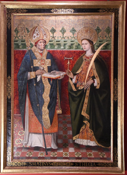 St. Martin of Tours and St. Thecla, 1458