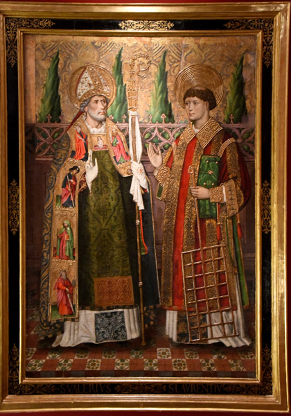 St. Augustine and St. Lawrence, 1458