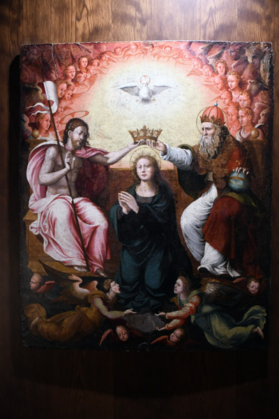 Coronation of the Virgin, Jernimo Vicente Vallejo Cosida, 1545-1550