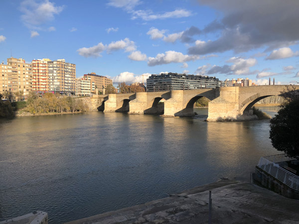 Puente de Piedra, Ebro River, 15th C., Zaragoza