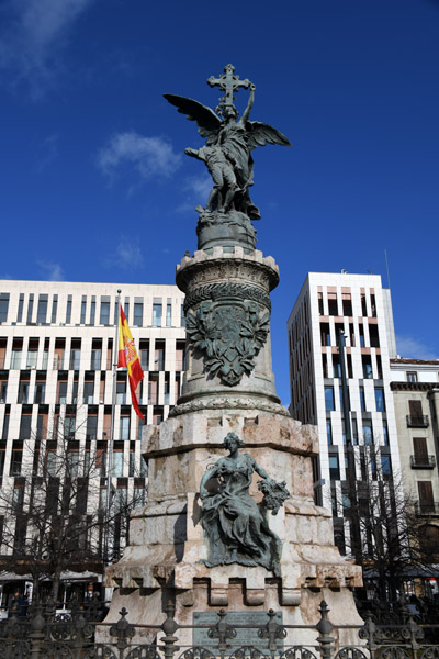 Martyrs Monument, Plaza de Espaa, Zaragoza