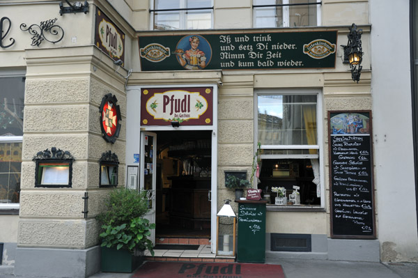 Gaststätte Pfudl, Bäckerstraße, Vienna